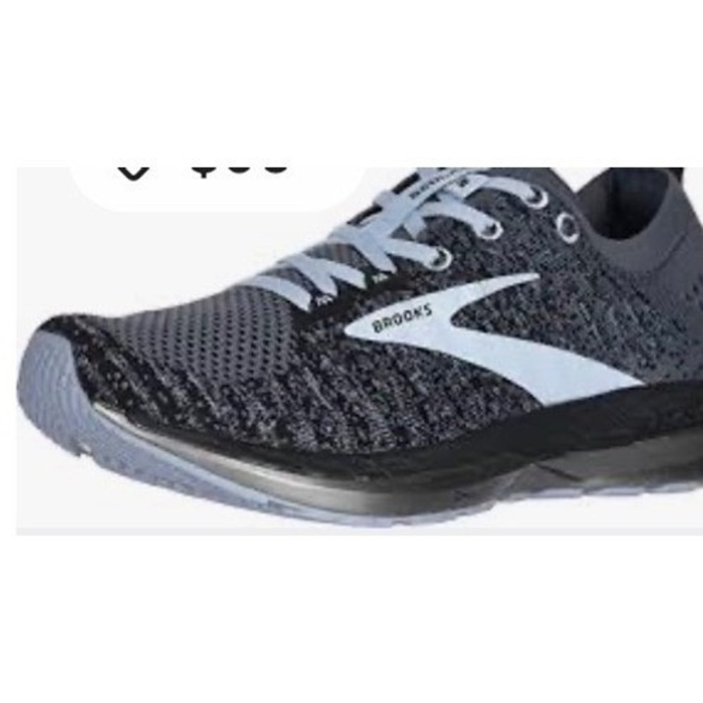 Brooks Bedlam Mens Running Shoes Grey Black Energize Support Size 9